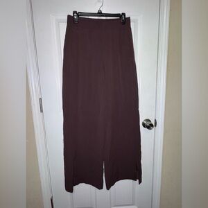 Lululemon Stretch Woven Wide-Leg
High-Rise Pant Women's Brown